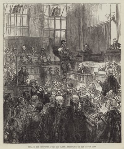 Trial of the Detectives at the Old Bailey, Examination of the Convict Kurr by Sir John Charles Robinson